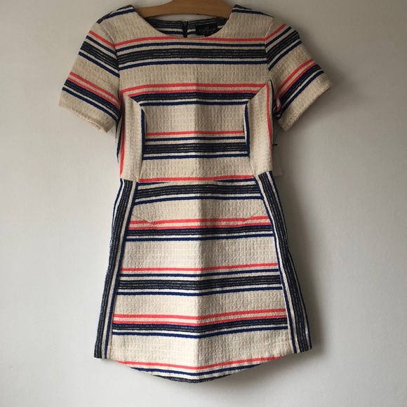 Final Price Topshop Striped Dress